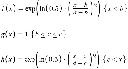 Relatively complex mathematical formula for the vote weight slide.